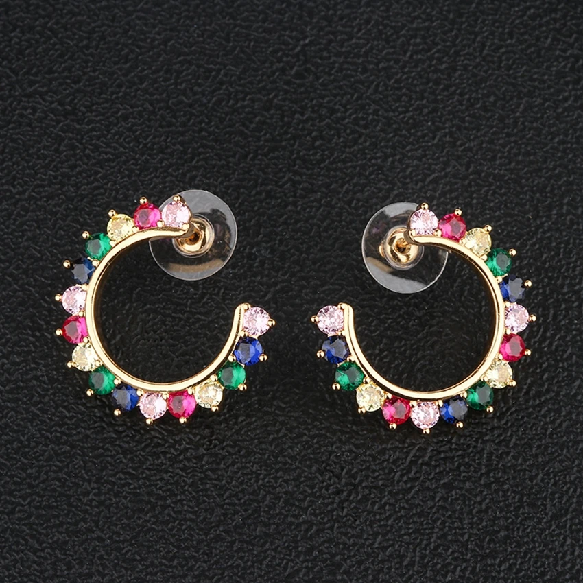 Ювелирные изделия в стиле бохо с надписью дизайнерские золотые серьги