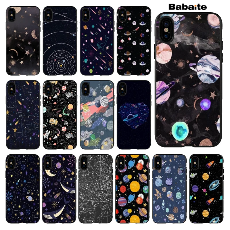 Чехол для телефона Babaite чехол из ТПУ с изображением космоса планеты созвездия