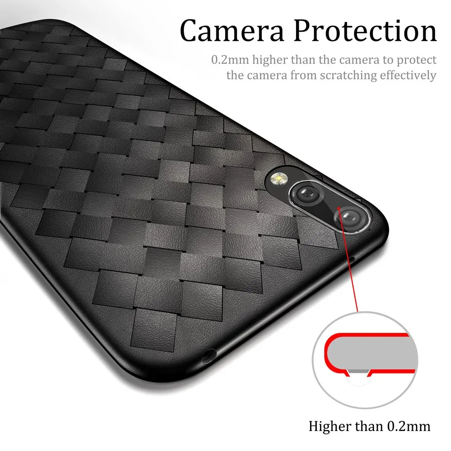 Роскошный мягкий чехол из ТПУ для Huawei Y7 Pro 2019 Prime задняя крышка телефона Y7pro с