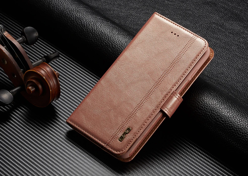 Съемный чехол для телефона для iPhone XR X 6 s 7 8 Plus Ретро Флип кожаный Магнитный съемный чехол-бумажник для iPhone Xr Xs Max чехол