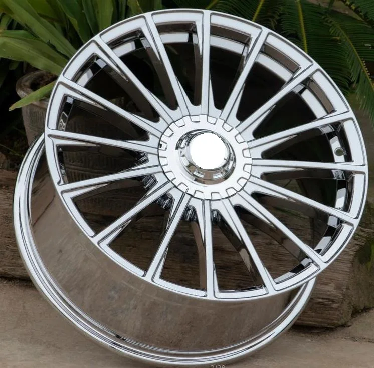 Колесные диски Chrome 20 дюймов 20x8 5 20x9 5x112 ET 39 из сплава подходят для Mercedes Benz A Class C E S CLA