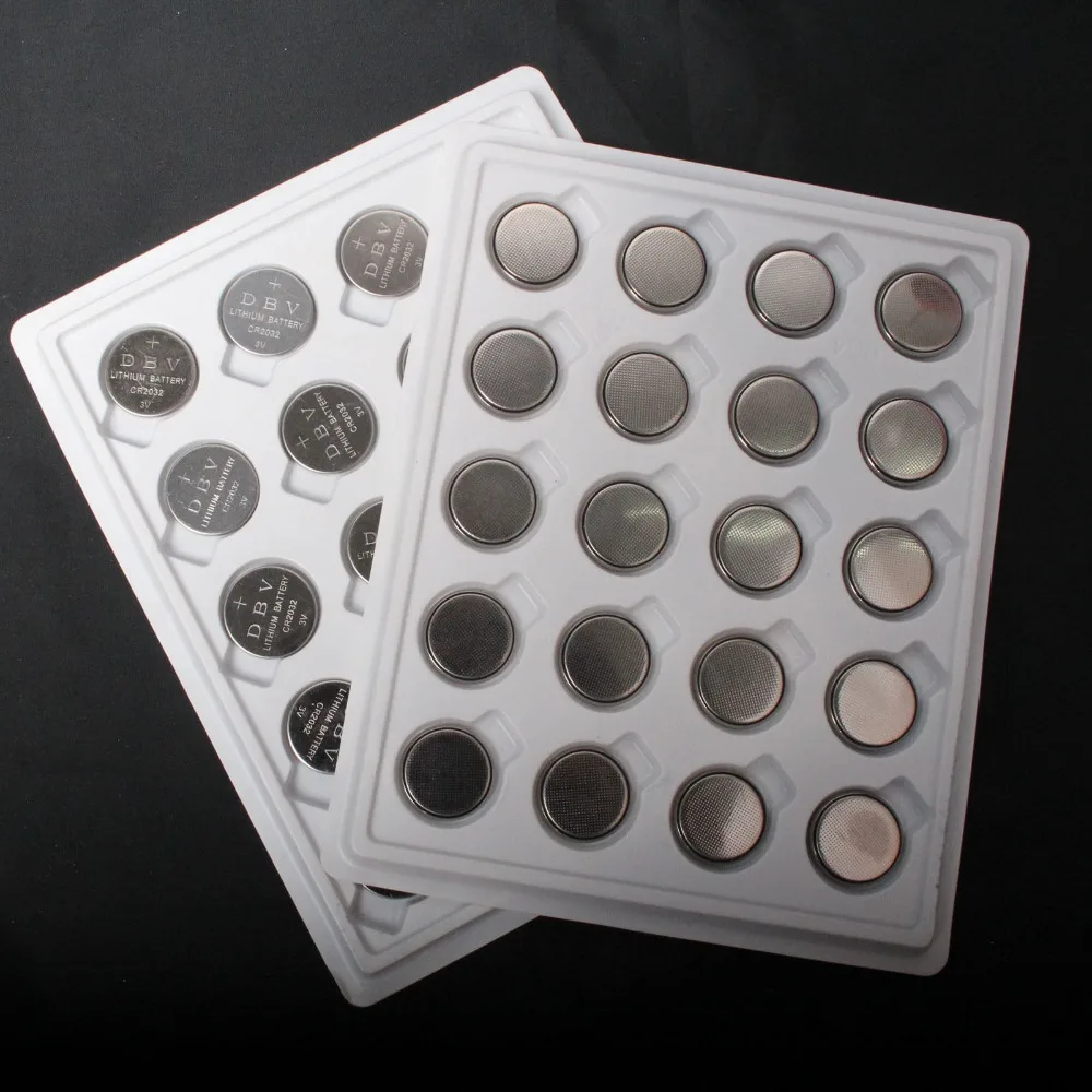 

500PCS/Lot CR2032 Lithium Coin Button Cell Battery 3V Batteries