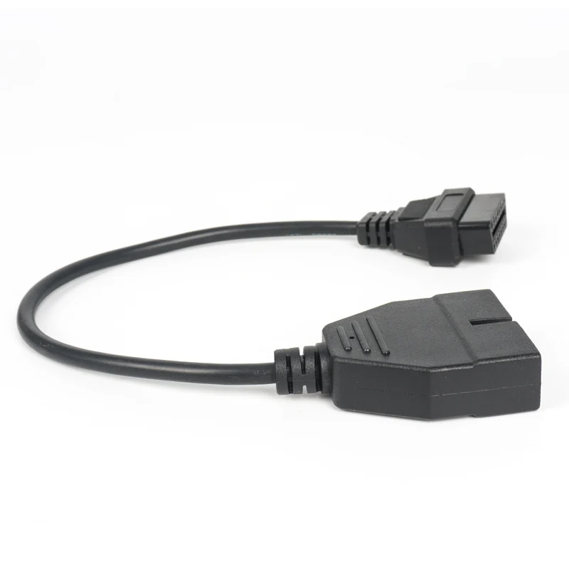 Адаптер GM OBD 16P гнездо для 12P (OBD2 16pin daewoo) адаптер OBD2|female female|adapter obd2female adapter |