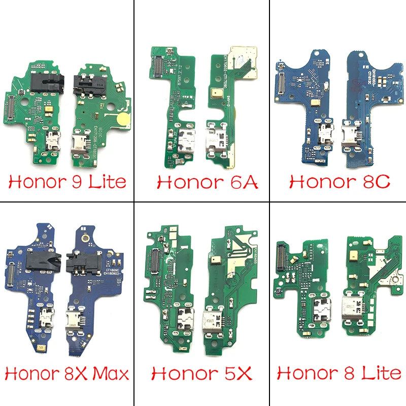 Новый гибкий USB-кабель для док-станции Замена платы соединителя Huawei Honor 8 9 10 Lite 5c 5X
