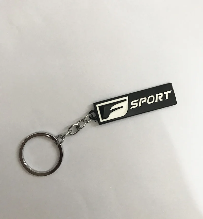 C Брелок для ключей для автомобиля брелоки F Sport для Lexus IS200T IS250 RX300 NX RX GS RX330 RX350 CT200 LX LX570 брелок из сплава кулон подарок - Название цвета: C