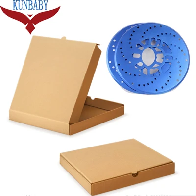 dark blue with box KUNBABY 2 шт. Универсальный алюминиевый дисковый тормоз ротор гоночные Чехлы барабан светильник синий/темно-синий/золотой/черный/красный/серебристый - Название цвета: dark blue with box