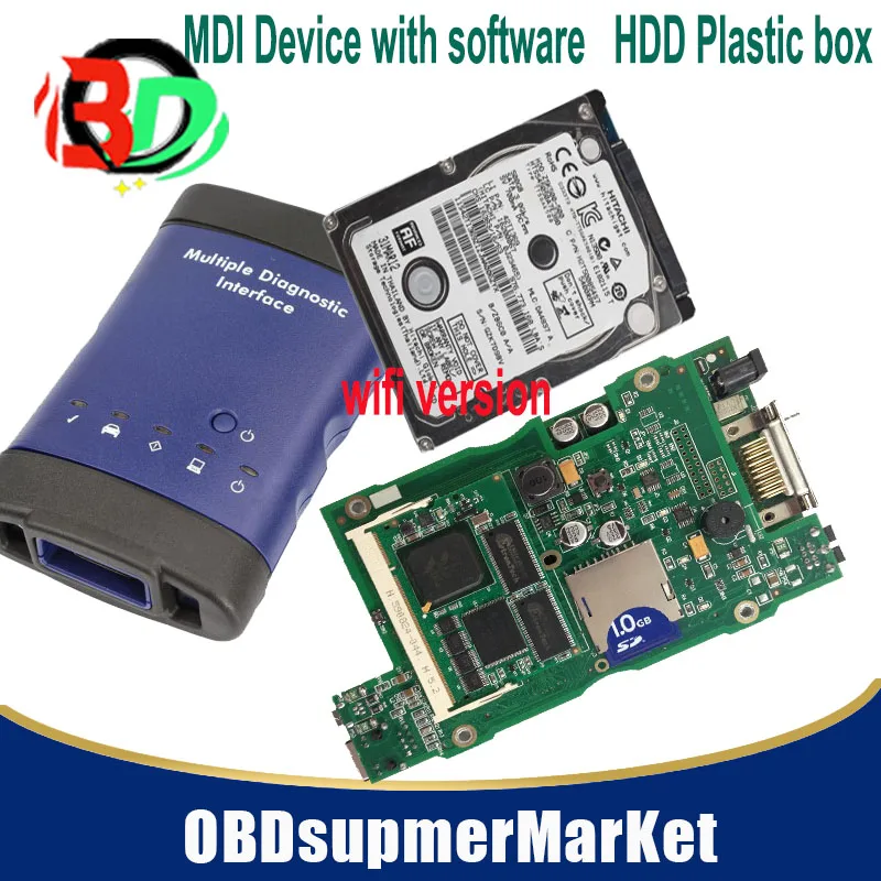 MDI GDS2 RDS программное обеспечение сканер для G m car Wifi с Hdd программным обеспечением