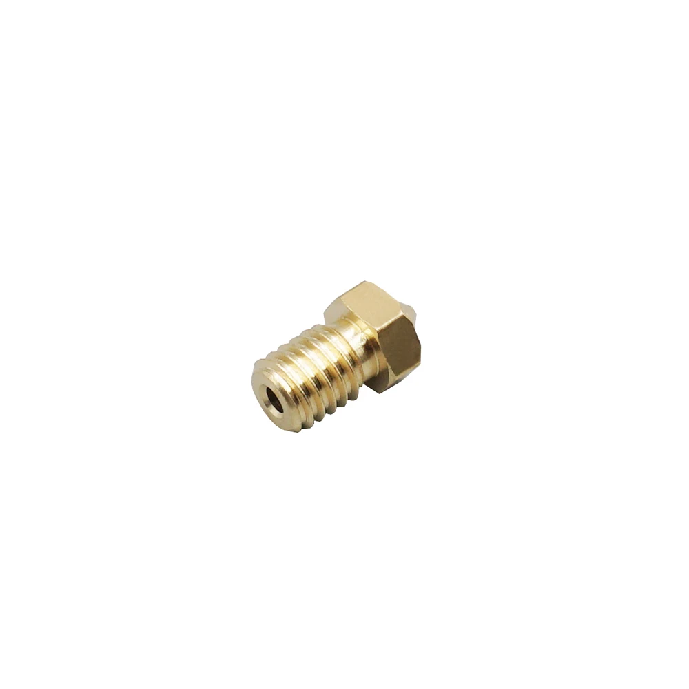 

3D Printer Parts E3D hotend Nozzle High Precision Brass Nozzle 0.2/0.3/0.4/0.5mm for V5 V6 j-hend hotend 1.75mm 4