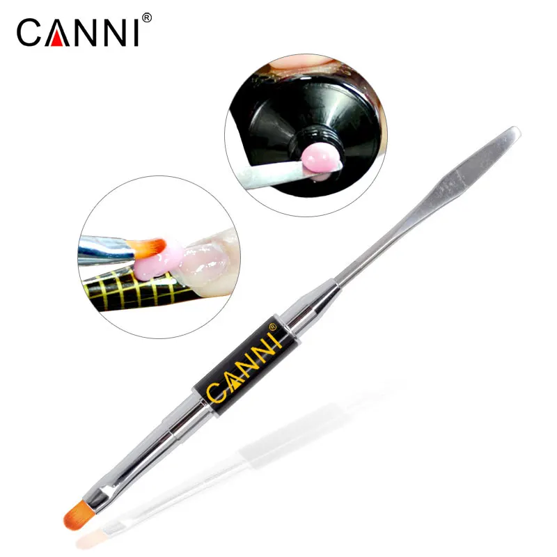 Black CANNI, новинка, продукты для дизайна ногтей, полигель для ногтей, светодиодный, натуральный, прозрачный, Кристальный, акриловый, кумуфлож, прозрачный, удлиненный, полигель - Цвет: Black