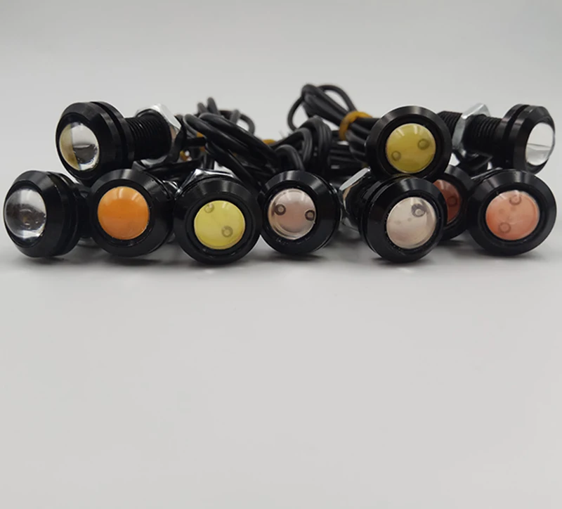 10 шт./упак. 18/23 MM Led DRL Дневной свет Габаритные огни заднего хода парковочная