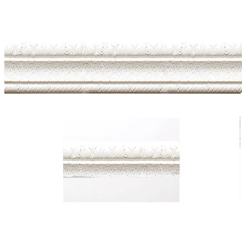 skirting line5 Самоклеящаяся полоска для отделки стен пенопластовая рама пропилен-каучука прокладки с клей линия талии обои водонепроницаемый плинтус, для стен Стикеры - Цвет: skirting line5