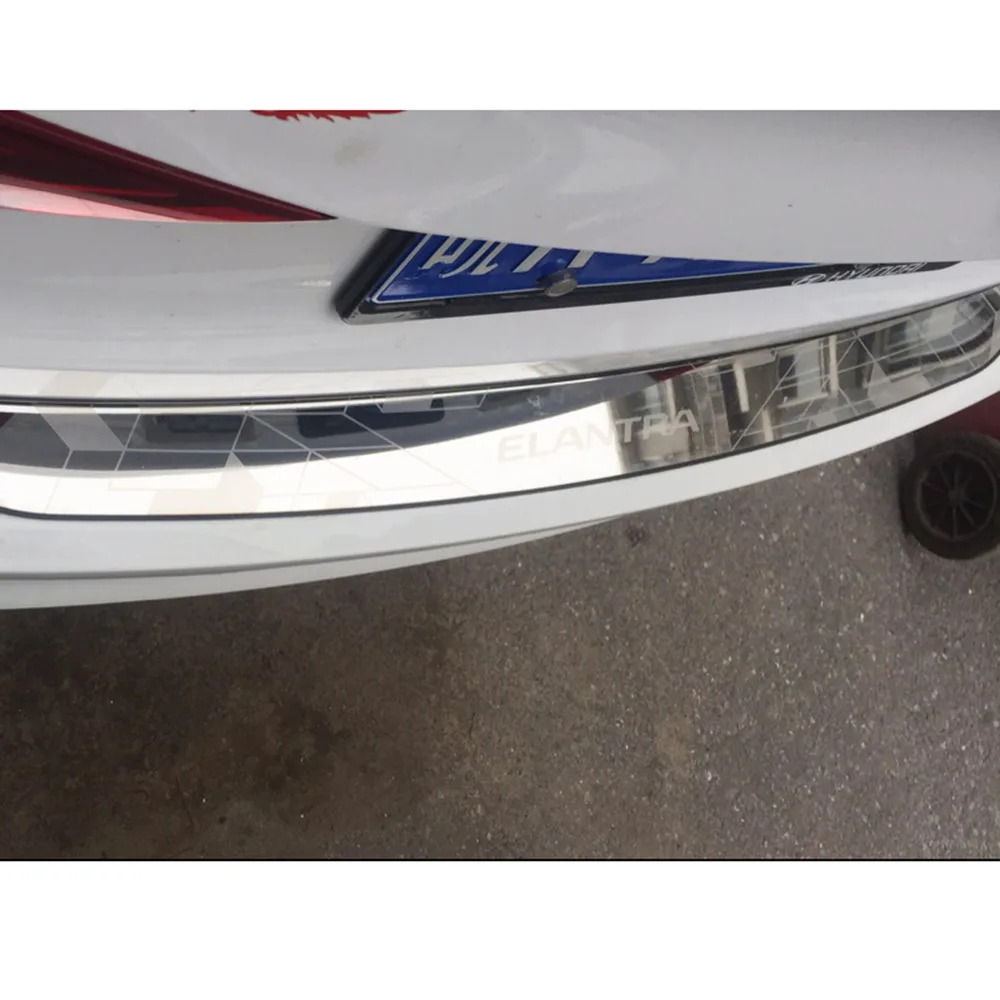 Накладка на порог заднего люка накладка двери для HYUNDAI ELANTRA 2016 2017 2018 аксессуары
