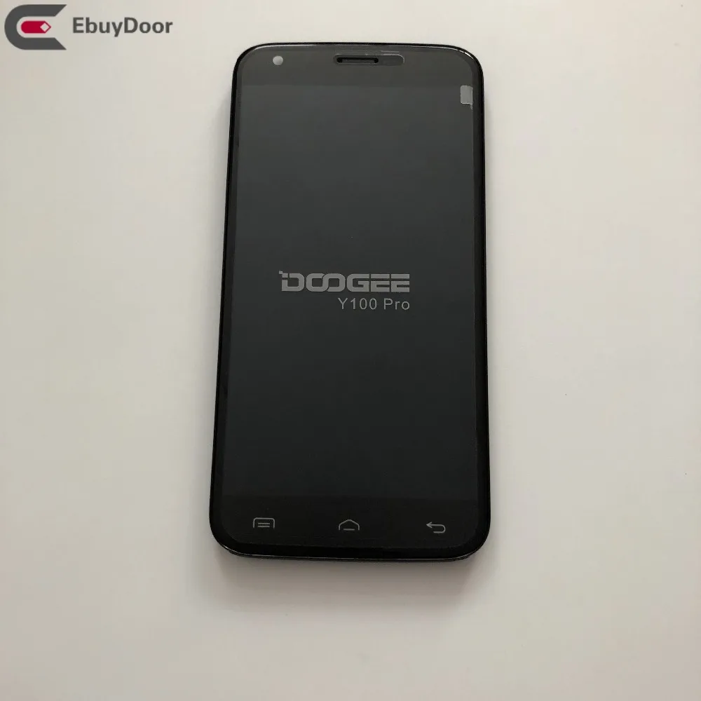 Используется ЖК экран + сенсорный рамка для Doogee Y100 Pro MTK6735 5 дюймов 1280x720