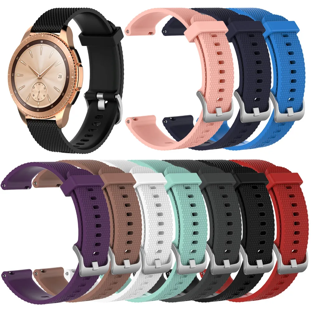 XBERSTAR Silicone Watchband Bracelet Strap for SAMSUNG Galaxy Watch 42mm SM-R810 Smart Band Replacement | Электроника