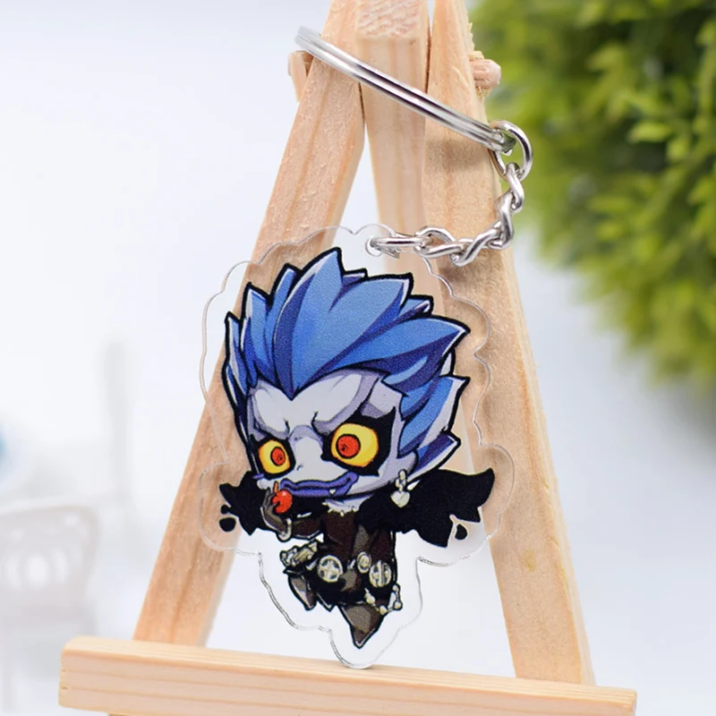 Death Note Брелок милый двухсторонний Ryuk L брелок Подвеска Аниме аксессуары брелок с фигурками из мультфильмов DBS1P