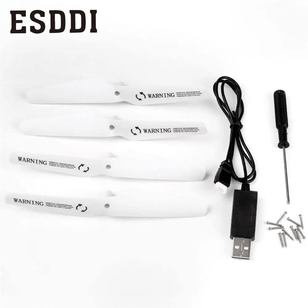 Esddi 2 4 ГГц 4CH 6 Axis Gyro радиоуправляемое НЛО передатчик для квадрокоптера лопасти