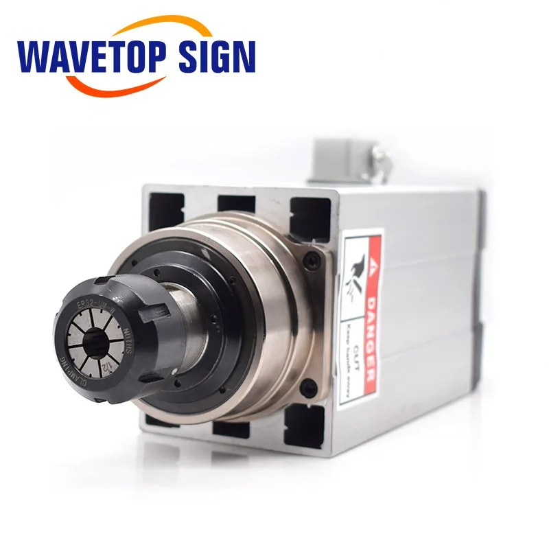 WaveTopSign воздушное охлаждение шпинделя 4.5kw GDZ120 * 103 4 5 ЧПУ 380 V 9.5A патрон гайка ER32|nut