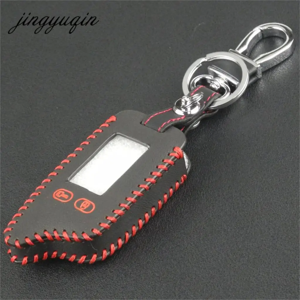 Кожаный чехол для ключей jingyuqin TW9010 TW9030 Tomahawk TW 9010 9030 TwoWay с ЖК-дисплеем и