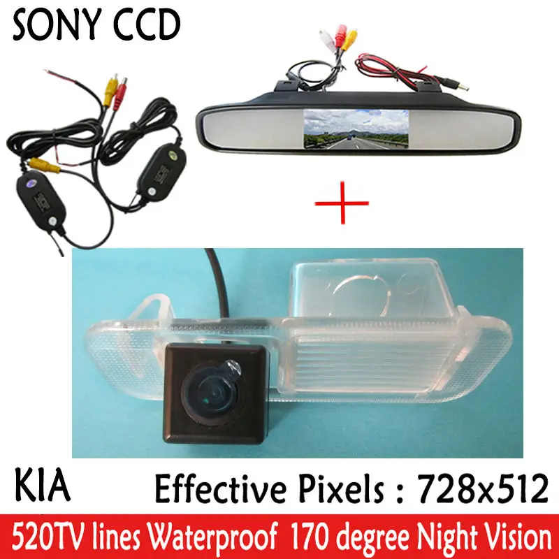 Парковочные мониторы CCD HD светодиодная камера заднего вида ночного видения 170