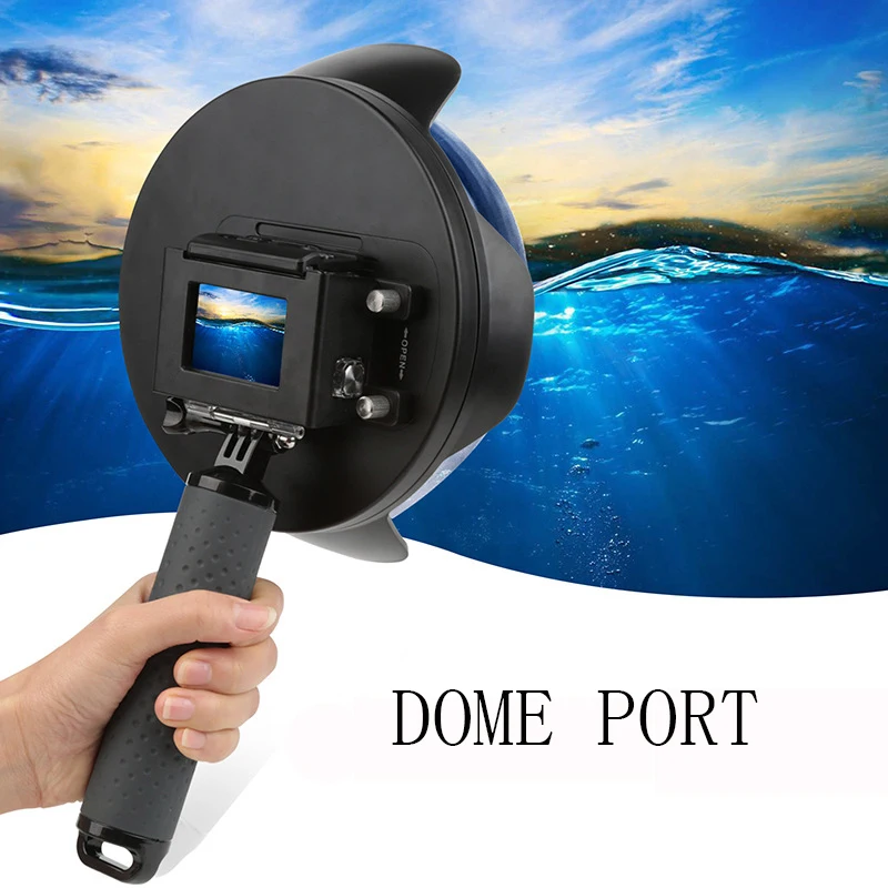 Купол для дайвинга 6 дюймов 40 м объектив рыбий глаз|dome port|port domedome port cover |
