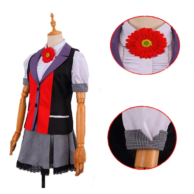 Аниме Kakegurui косплей костюмы джабами юмеко одежда Yumemite yumemi японская девочка