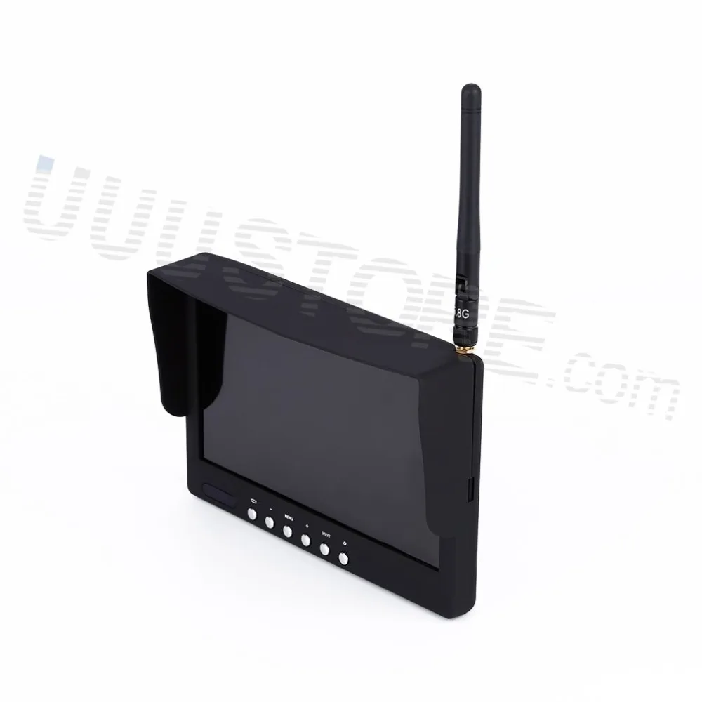 2016 Новый 7-дюймовый 800x480 500CD ЖК-экран 5 8G 40CH монитор приемник FPV беспроводной для TX