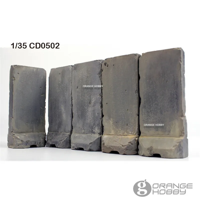 

OHS JNModel CD0502 1/35 U.S. Army Precast Concrete Anti-Blast Wall Assembly Miniatures Accessories Model Building Kits oh