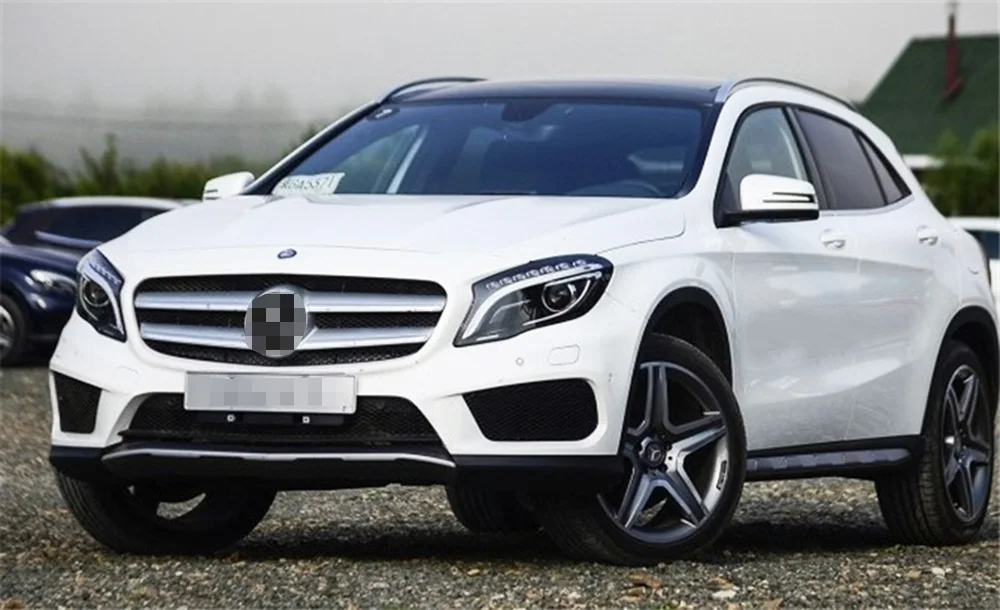 Для Mercedes-Benz GLA200 GLA220 GLA260 Автомобильные фары прозрачные линзы Авто оболочка Крышка