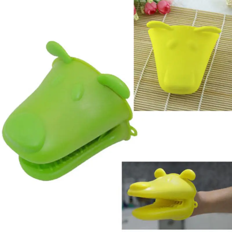 Милый силиконовый держатель для кухонных прихваток инструментов термостойкий