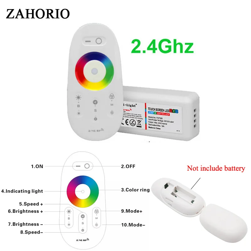 ZAHORIO SMD RGB Светодиодный светильник 5050 30 светодиодный s ленточный диод гибкий
