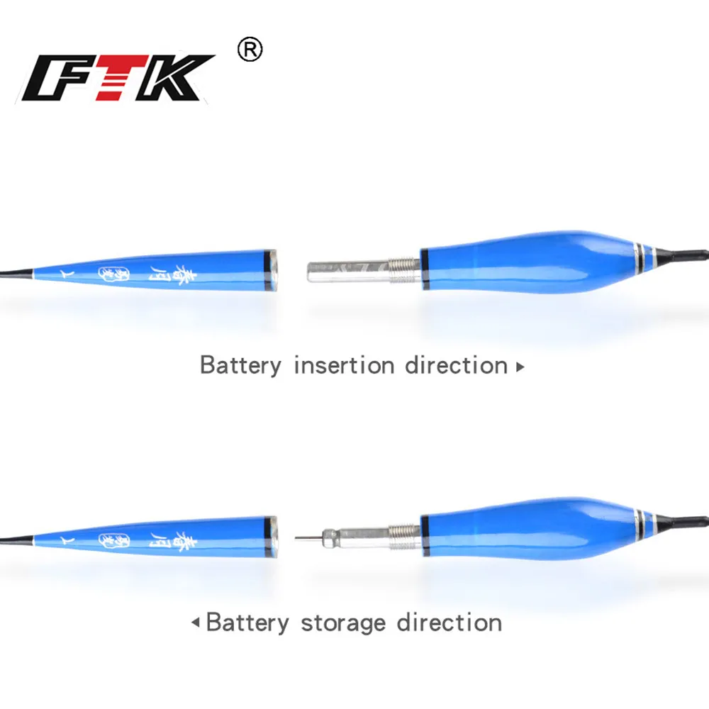 СВЕТОДИОДНЫЙ Электрический поплавок FTK 4 стиля Микс размеров светящийся