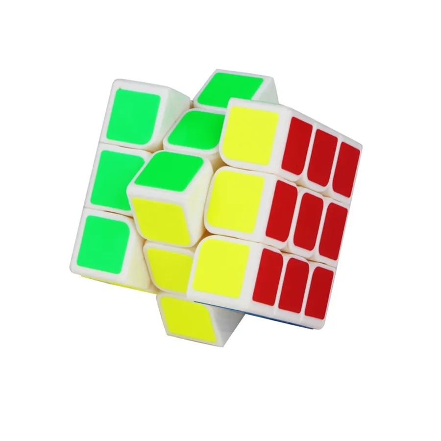 Огненный Кирин 6 шт. = 1 набор подарочка коробка набор 3x3x3 Скорость волшебный куб головоломка игрушка головоломка 3D IQ игра ультра-гладкая 3x3 Yuxin 56 мм
