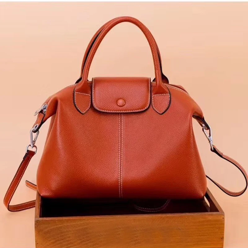 Сумка мессенджер из натуральной кожи от известного бренда женская модная сумка