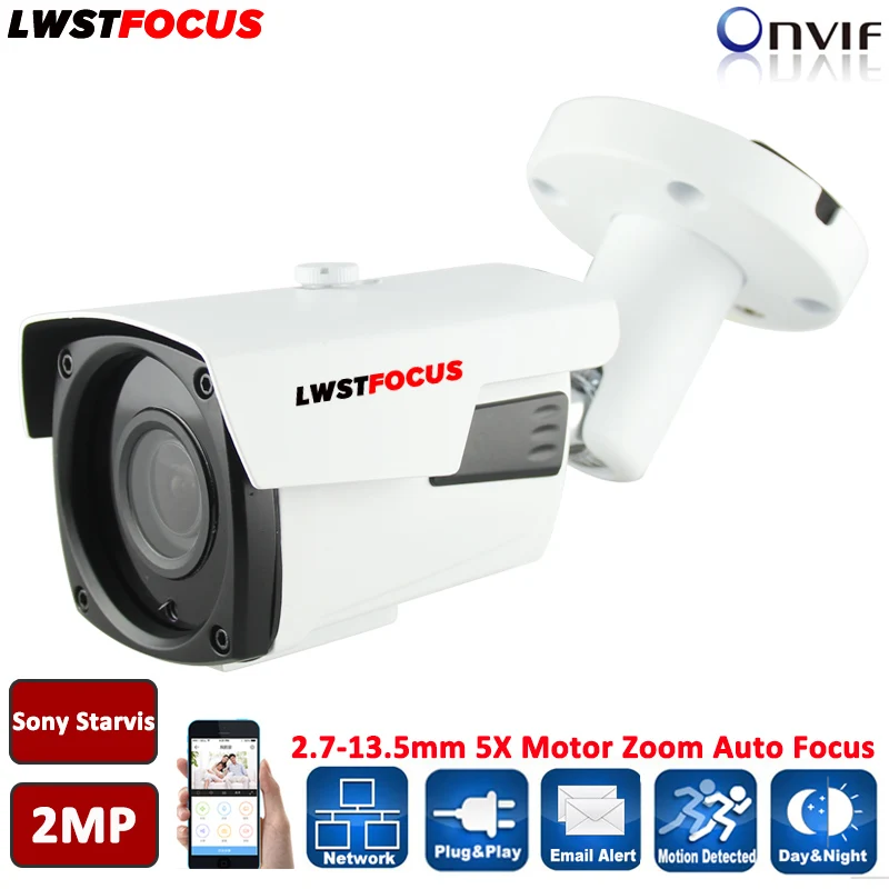 5X моторизованный зум Автофокус варифокальный открытый ip камера sony Starvis IMX290 + Hi3516C
