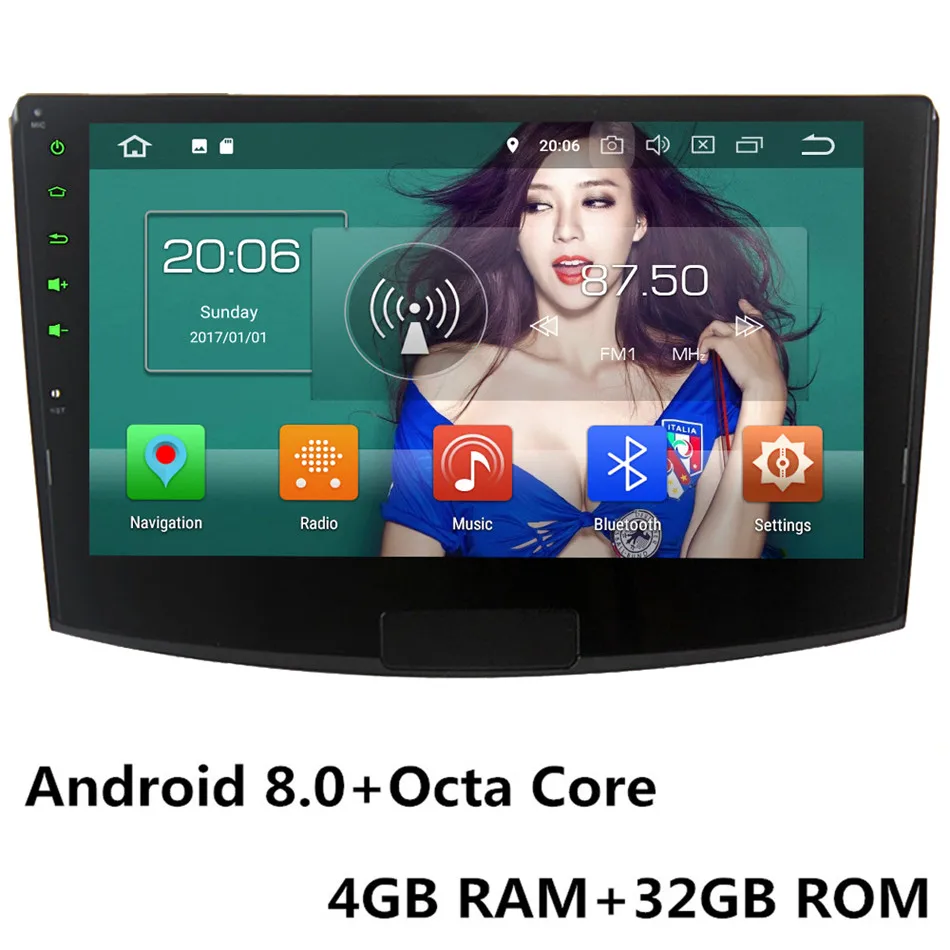 Android 8.0 x 32GB 10," ips Восьмиядерный 4G Android 8,1 4G B Оперативная память 6 4G B Встроенная память BT автомобиля DVD плеер стерео для Volkswagen VW Passat Magotan B6 B7 CC 2012 - Цвет: Android 8.0 x 32GB