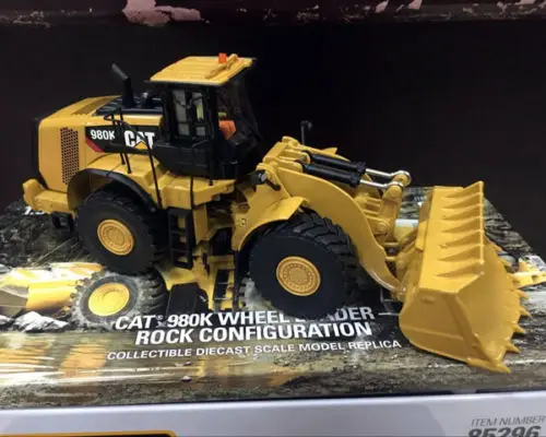 Гусеница Cat 980 K колесный погрузчик рок конфигурации 1/50 масштаб металлические