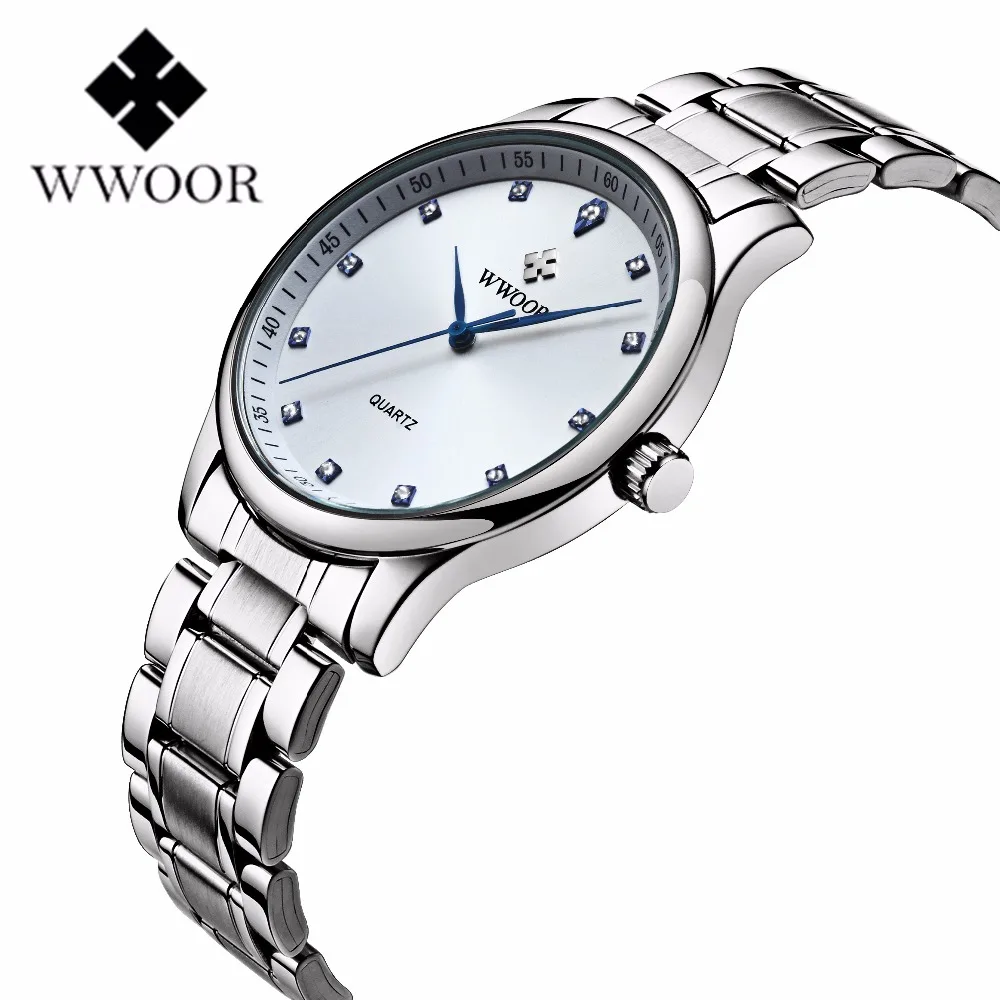 Часы WWOOR мужские деловые Quart WWOOR|Кварцевые часы| |