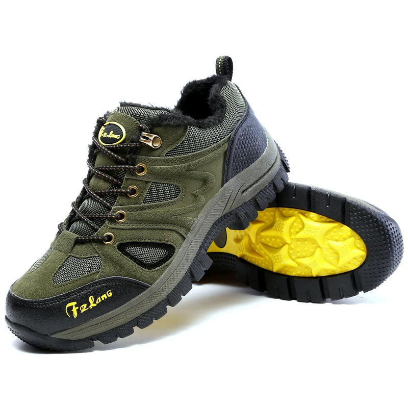 

Men Hiking Shoes Breathable Waterproof Trekking Shoes Outdoor Climbing Sport Sneakers Mountain Boots