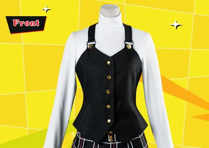 Persona 5 Косплэй Макото nii jima школьная Persona5 p5 форма для новогодней вечеринки костюм