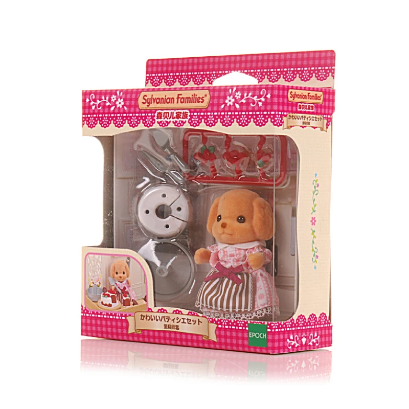 Игрушечный домик для кукольного домика набор украшения торта с собакой пуделем