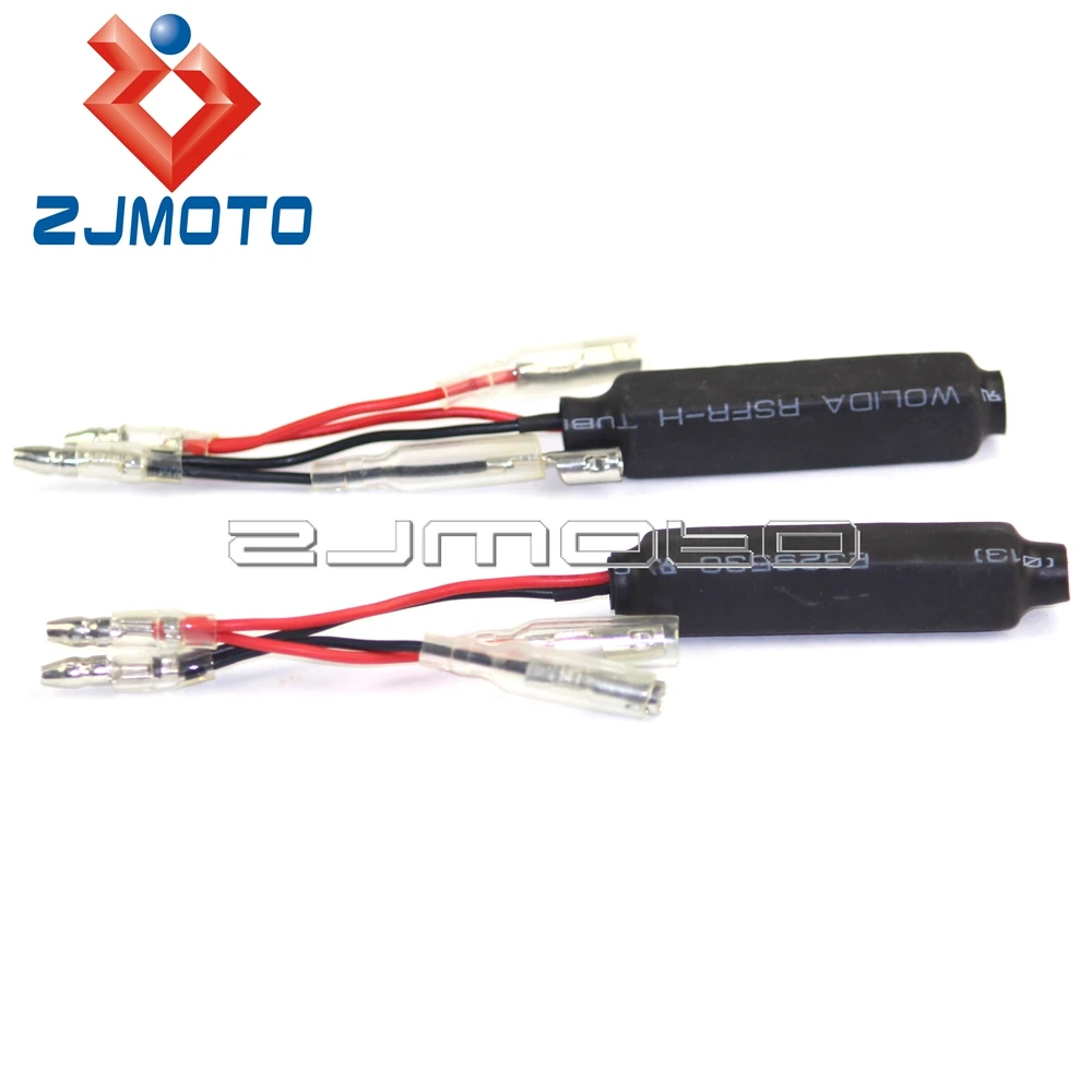 2X Универсальные мотоциклетные мигающие LED нагрузочный резистор поворотники