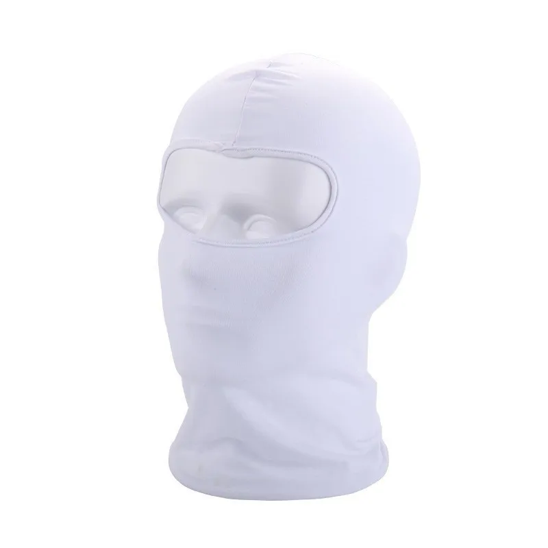 Cycling Cap-009-WHI Мужские и женские велосипедные шапки, маска на все лицо, тонкие дышащие ветрозащитные велосипедные шапки для рыбалки, спорта на открытом воздухе - Цвет: Cycling Cap-009-WHI