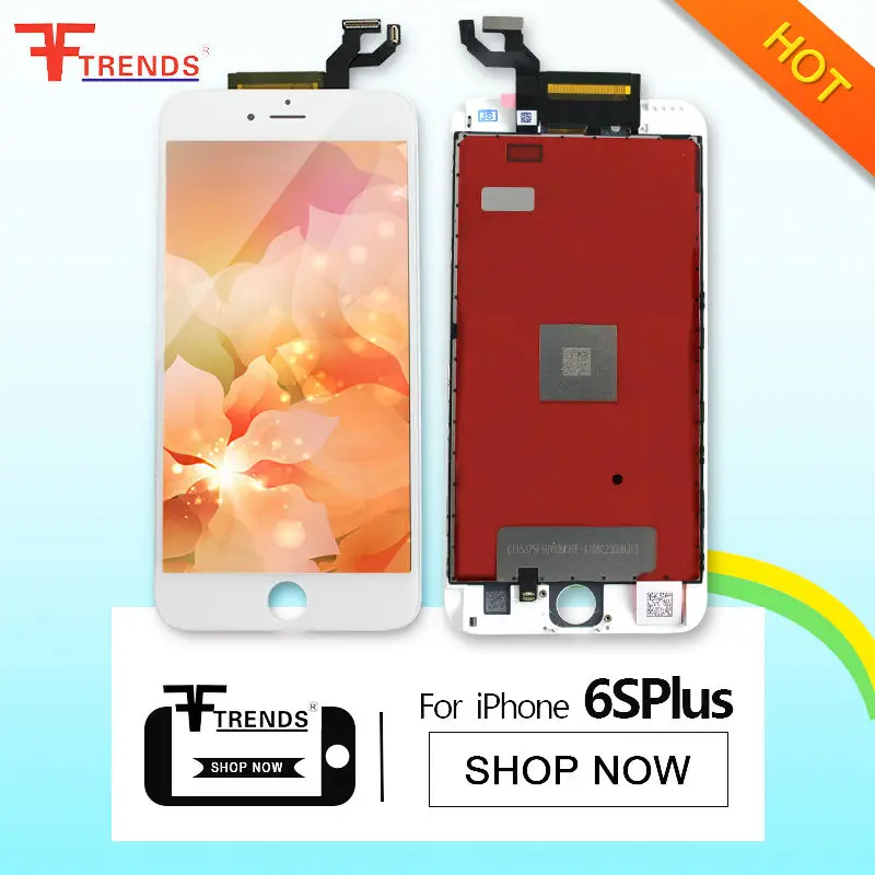 Fftrends класса ААА 30 шт./лот ЖК экран для iphone 6S plus преобразователь в сборке Белый