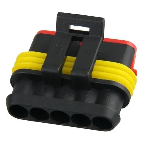 Набор 5 pin Мужской Разъем Водонепроницаемый для автомобиля Авто Лодка|connector for