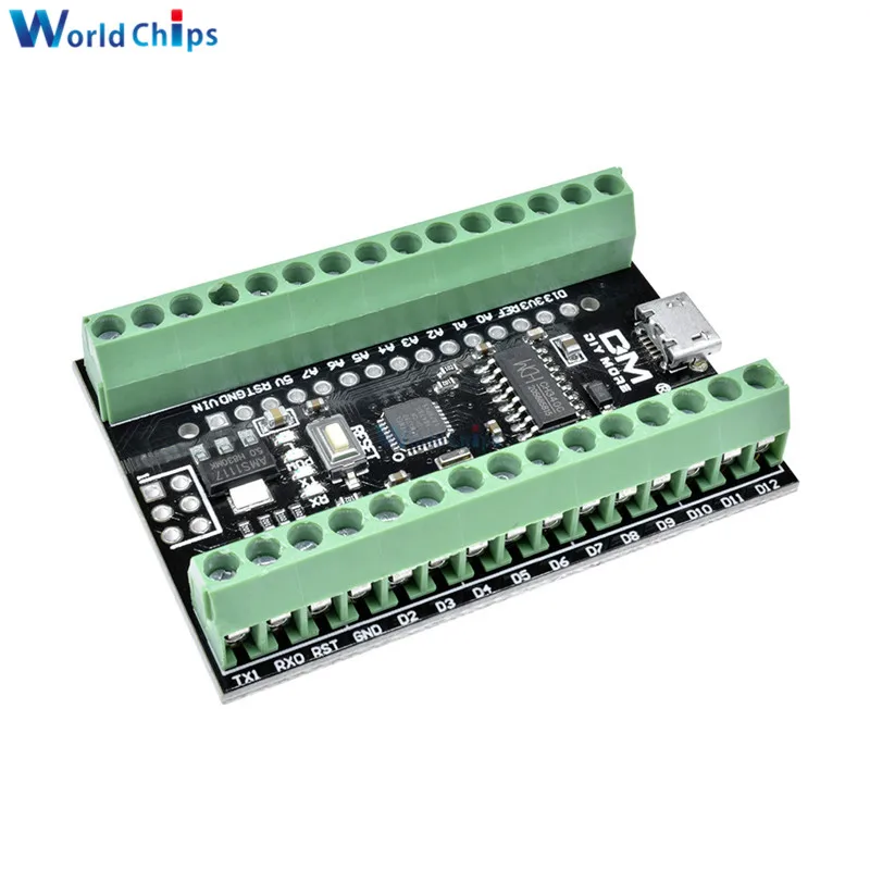 Плата расширения Atmega328P Nano V3.0 3 0 CH340G CH340 драйвер терминал адаптер микроконтроллер
