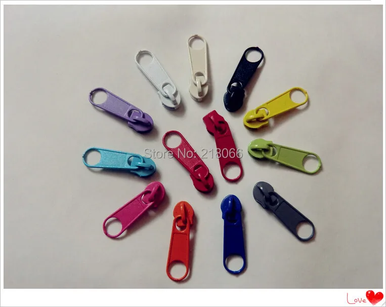 3 # сплав нейлон молния краска цвет большой Лонгборд молнии ползунки|zipper slider|nylon