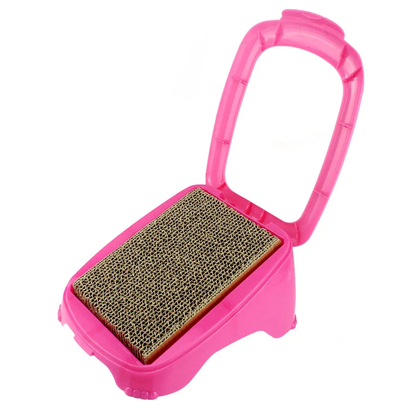 Новая игрушка для домашних животных кошачья Когтеточка из гофрированного