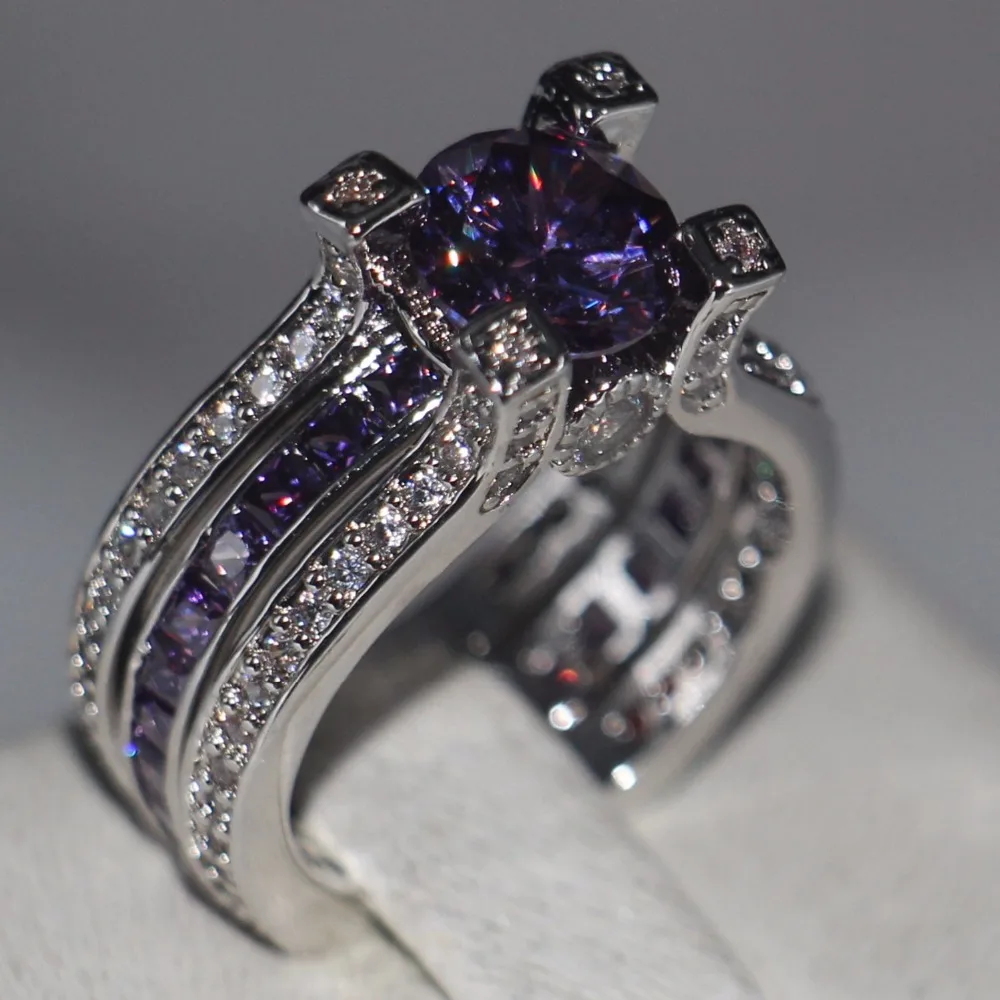 Кольцо женское из серебра 925 пробы с фианитом размеры 5 10|ring size|women finger ringfinger ring |