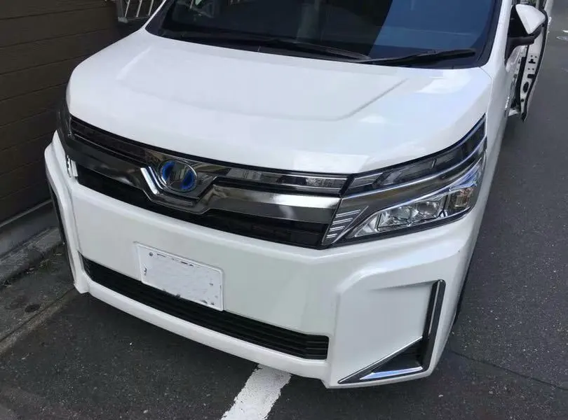 MONTFORD для Toyota Noah Voxy 2017 2018 ABS хромированные задние фары полосы накладка
