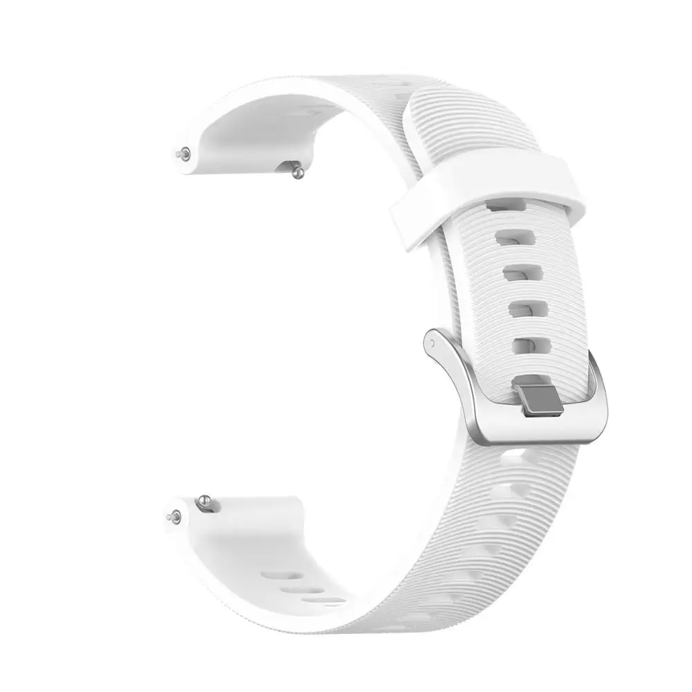 Официальный силиконовый ремешок с кнопками для Garmin Forerunner 245/645 часов Vivoactive 3/Vivomove